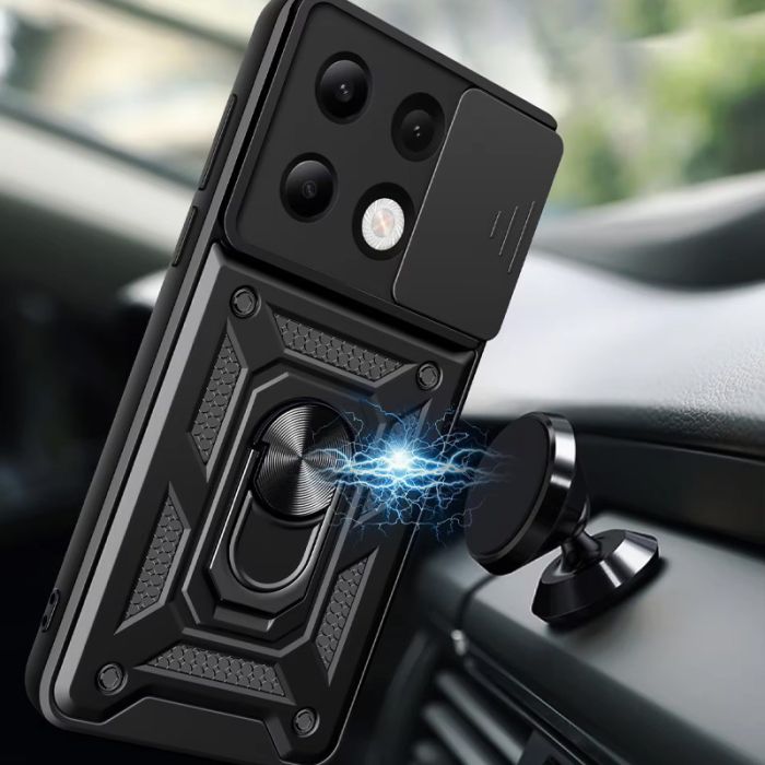 Ударостійкий чохол Camshield Serge Ring для Xiaomi Redmi Note 13 4G