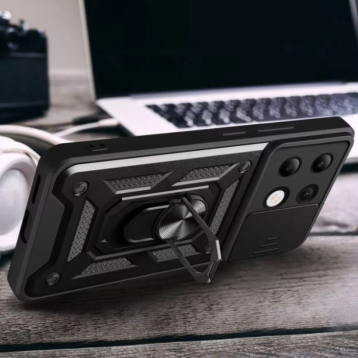 Ударостійкий чохол Camshield Serge Ring для Xiaomi Redmi Note 13 4G