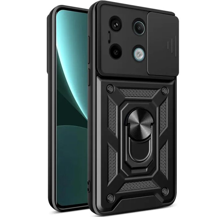 Ударостійкий чохол Camshield Serge Ring для Xiaomi Redmi Note 13 Pro 4G / Poco M6 Pro 4G