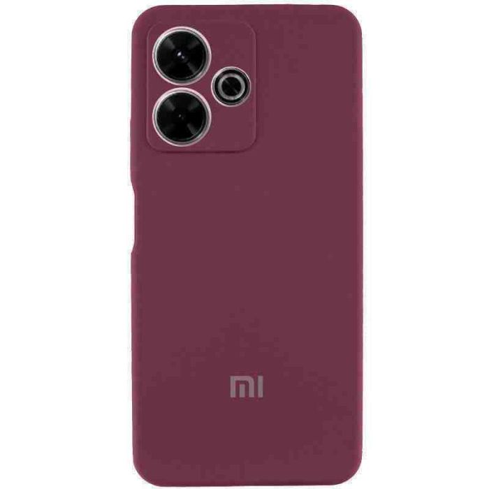Чохол Silicone Cover Lakshmi Full Camera (AAA) with Logo для Xiaomi Redmi 13 4G / Poco M6 4G