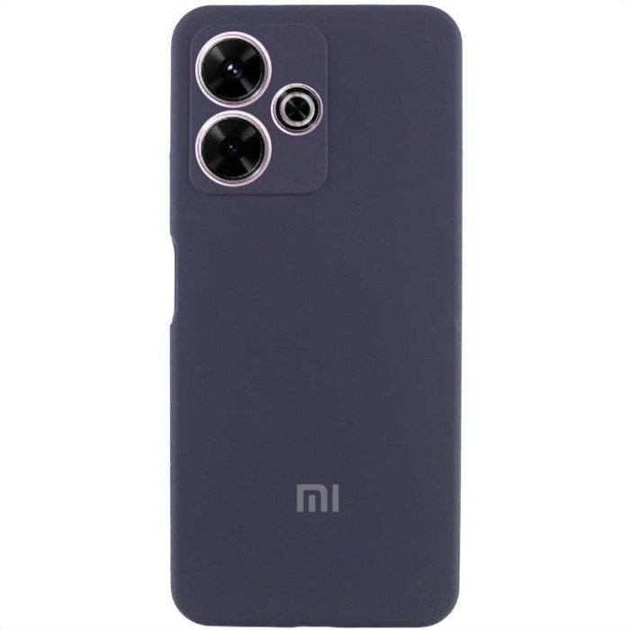 Чохол Silicone Cover Lakshmi Full Camera (AAA) with Logo для Xiaomi Redmi 13 4G / Poco M6 4G