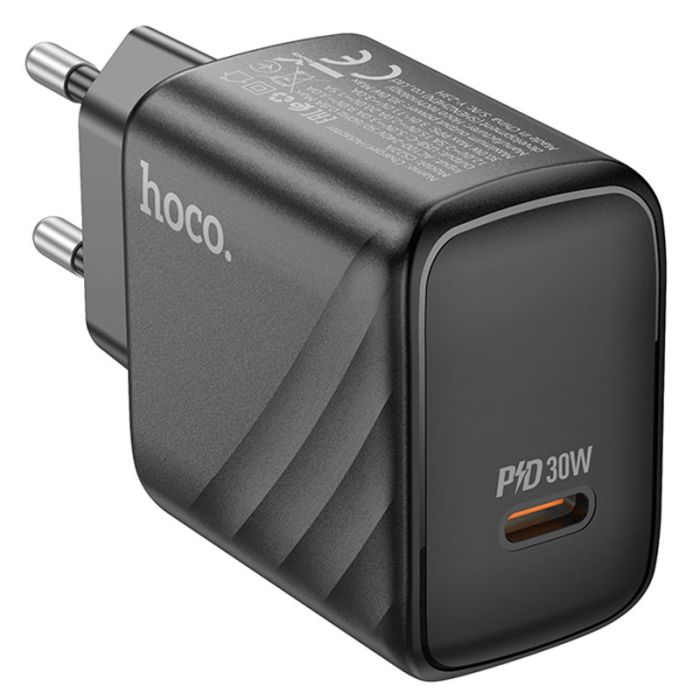 МЗП Hoco CS22A Value PD30W (1USB-C) + кабель Type-C to Lightning