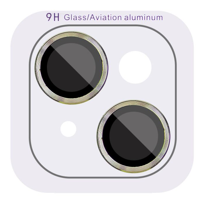 Захисне скло Metal Classic на камеру (в упак.) для Apple iPhone 15 (6.1") / 15 Plus (6.7")