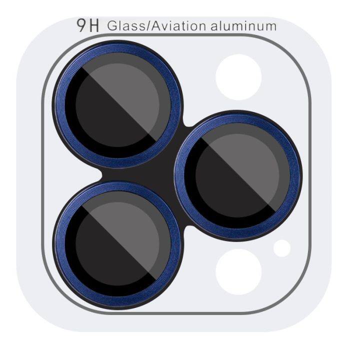 Захисне скло Metal Classic на камеру (в упак.) для Apple iPhone 15 Pro (6.1") / 15 Pro Max (6.7")