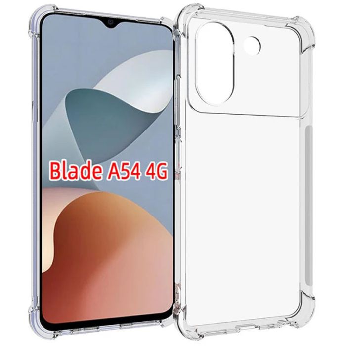 TPU чохол GETMAN Ease logo посилені кути для ZTE Blade A54 4G