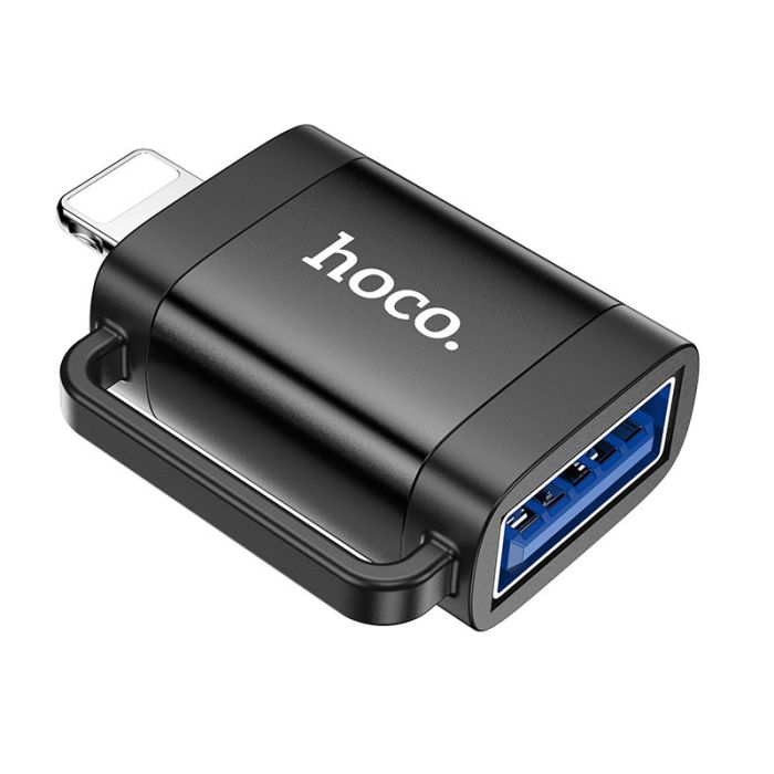 Перехідник Hoco UA31A OTG Lightning male to USB female