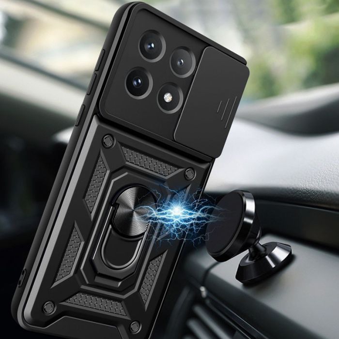 Ударостійкий чохол Camshield Serge Ring для Xiaomi Poco X6 Pro