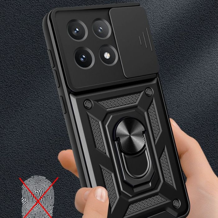 Ударостійкий чохол Camshield Serge Ring для Xiaomi Poco X6 Pro