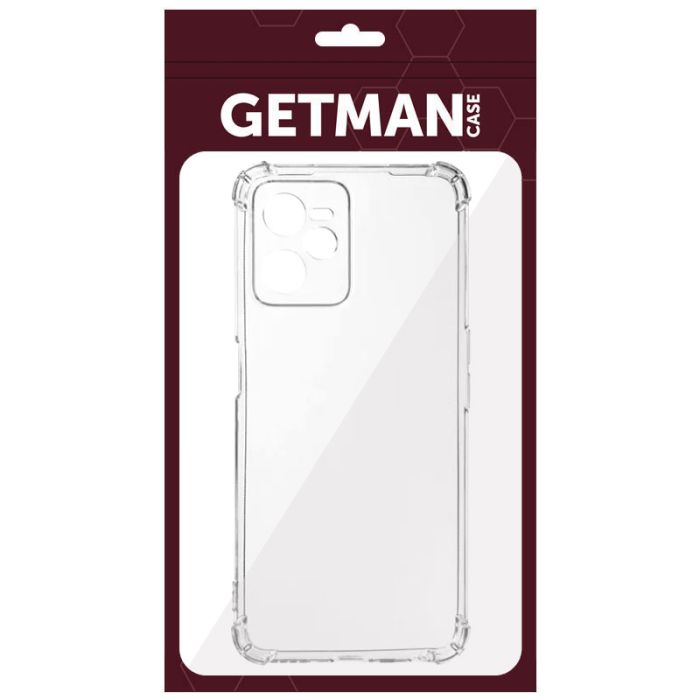 TPU чохол GETMAN Ease logo посилені кути Full Camera для Realme C35