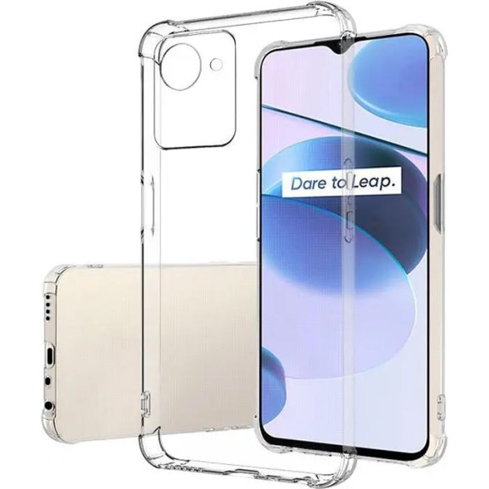 TPU чохол GETMAN Ease logo посилені кути Full Camera для Realme C30