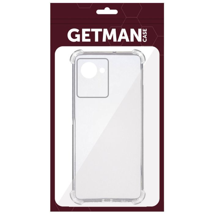 TPU чохол GETMAN Ease logo посилені кути Full Camera для Realme C30