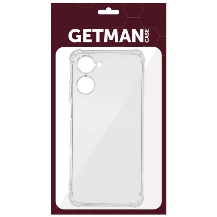 TPU чохол GETMAN Ease logo посилені кути Full Camera для Realme C33