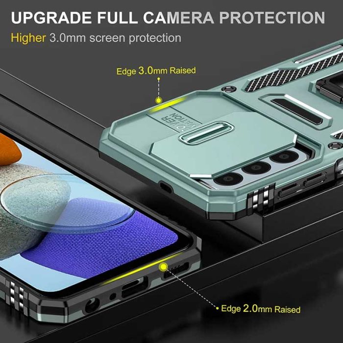 Ударостійкий чохол Camshield Army Ring для Samsung Galaxy A15 4G/5G