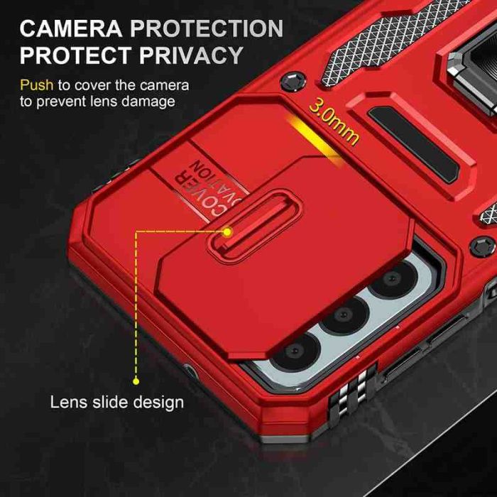 Ударостійкий чохол Camshield Army Ring для Samsung Galaxy A15 4G/5G