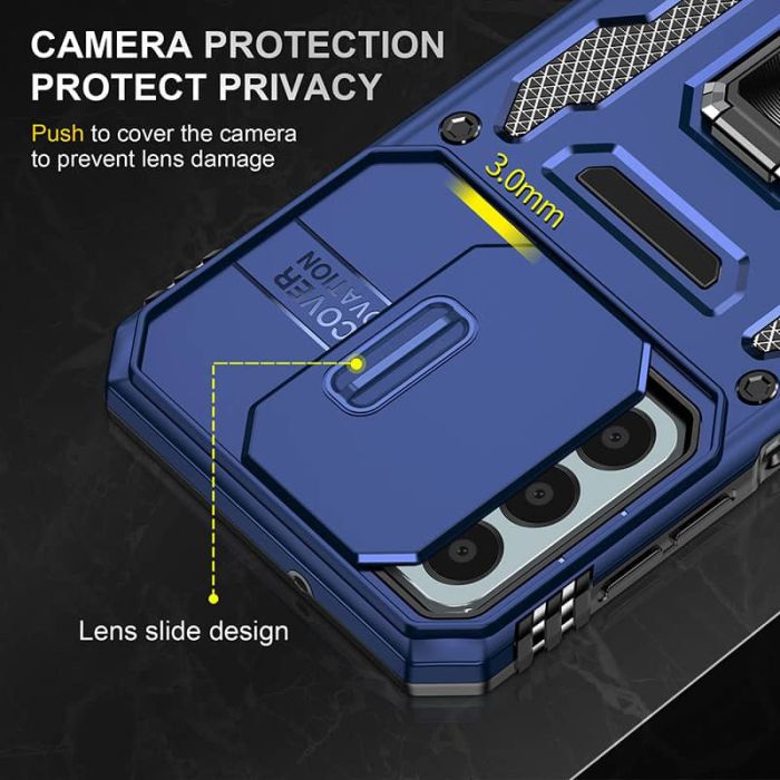 Ударостійкий чохол Camshield Army Ring для Samsung Galaxy A15 4G/5G