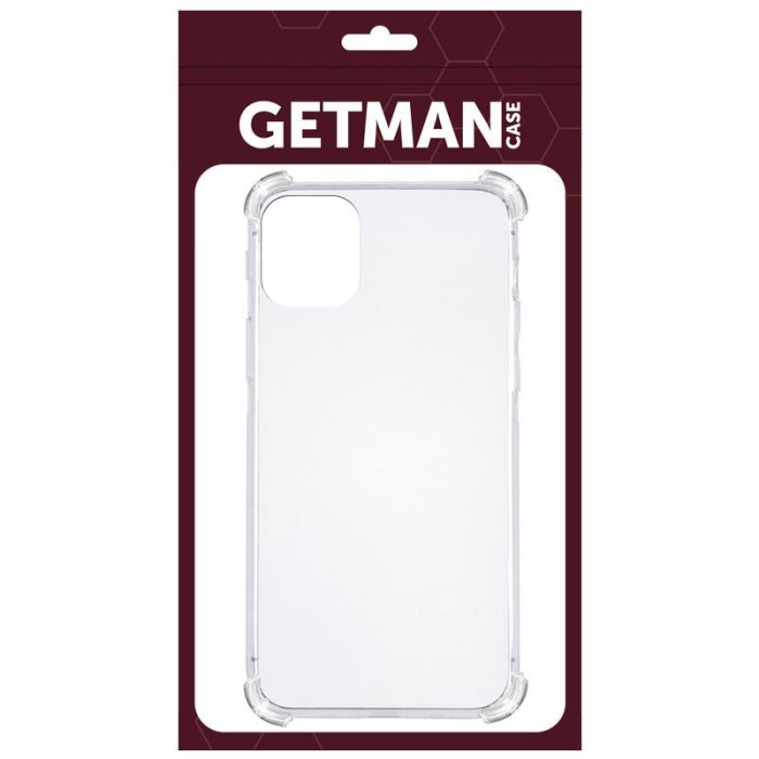 TPU чохол GETMAN Ease logo посилені кути для Apple iPhone 11 (6.1")