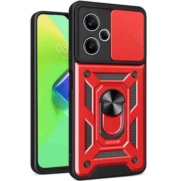 Ударостійкий чохол Camshield Serge Ring для Xiaomi Poco M6 Pro 5G