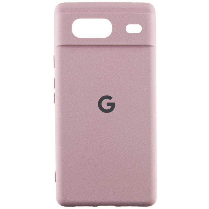 Чохол Silicone Cover Lakshmi Full Camera (AAA) with Logo для Google Pixel 8a