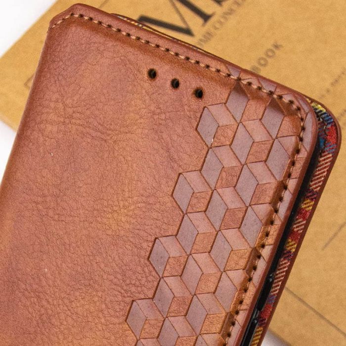 Шкіряний чохол книжка GETMAN Cubic (PU) для Samsung Galaxy S24