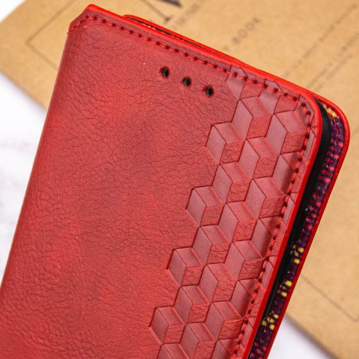 Шкіряний чохол книжка GETMAN Cubic (PU) для Samsung Galaxy S24
