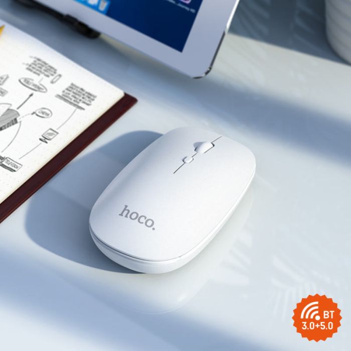 Миша Hoco GM15 Art (2.4G / BT Wireless dual channel)