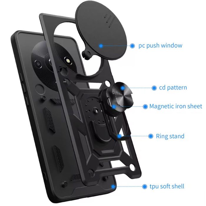 Ударостійкий чохол Camshield Serge Ring для Xiaomi Redmi A3 / A3x