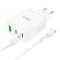 МЗП Hoco N33 Start PD35W (1USB-A/2C) + кабель Type-C to Type-C