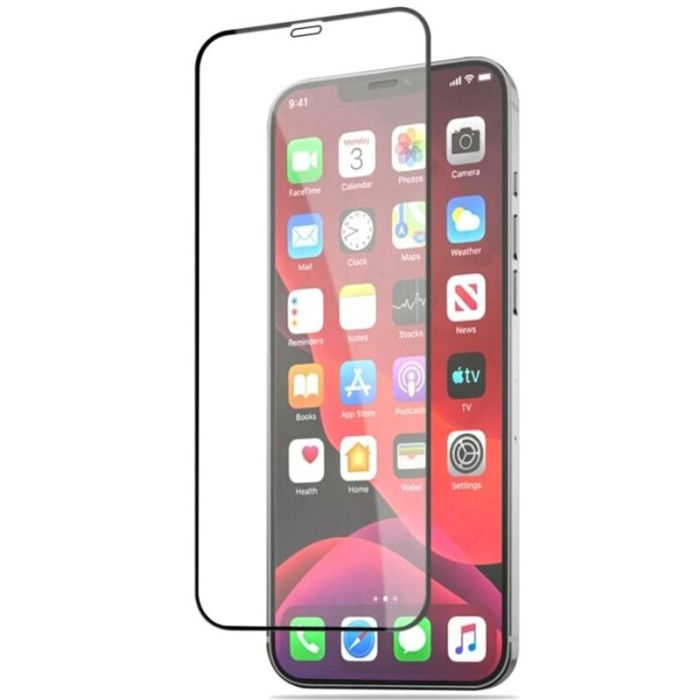 Захисне 2.5D скло Blueo Full Cover HD для Apple iPhone 12 Pro / 12 (6.1")