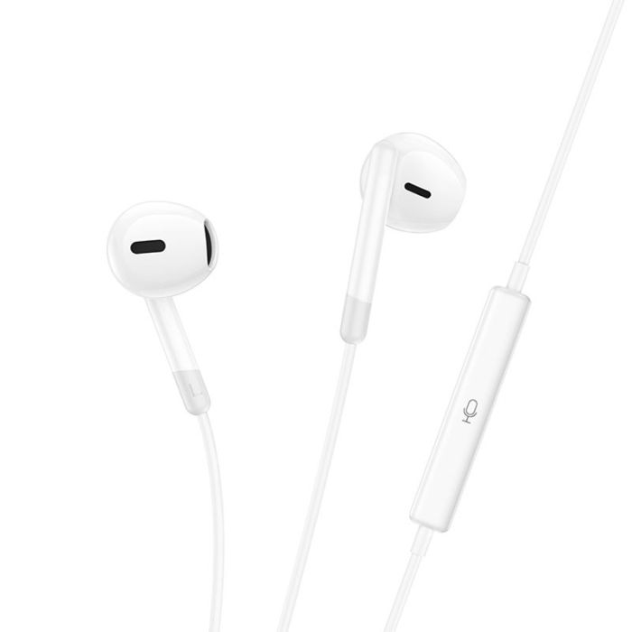 Стерео навушники Hoco M109 Pure joe (3.5mm/1.2m)