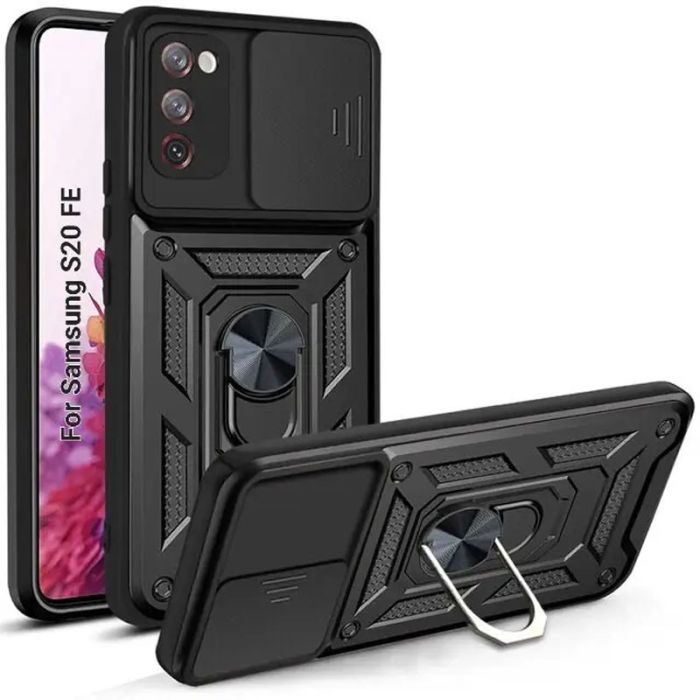Ударостійкий чохол Camshield Serge Ring для Samsung Galaxy S20 FE