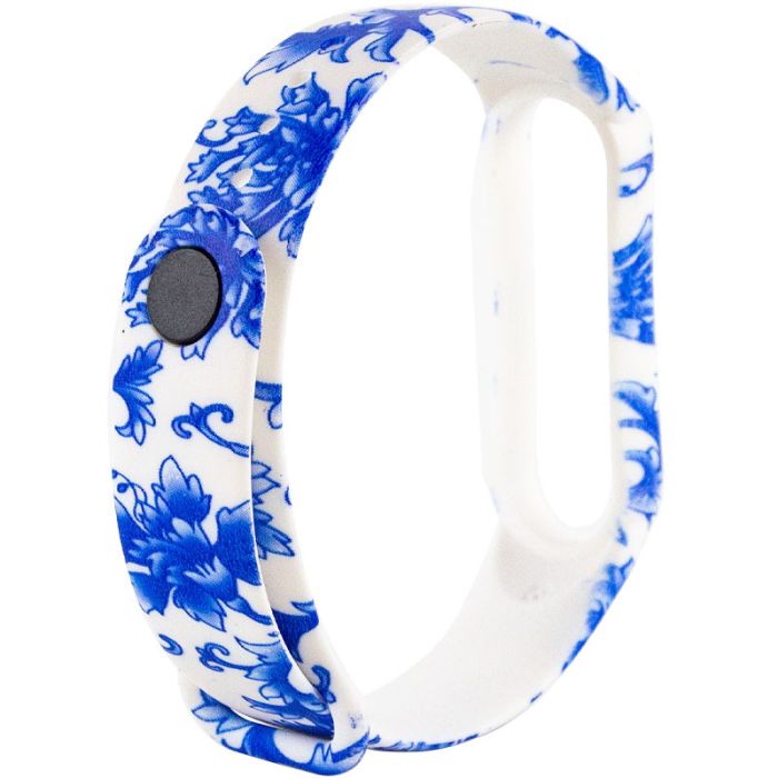 Силіконовий ремінець з малюнком для Xiaomi Mi Band 5 / 6