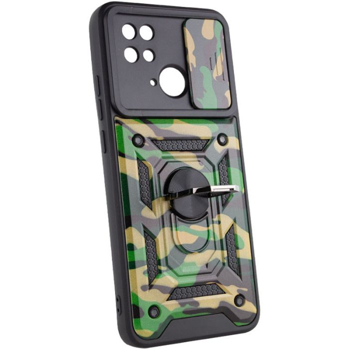 Ударостійкий чохол Camshield Serge Ring Camo для Xiaomi Redmi 10C
