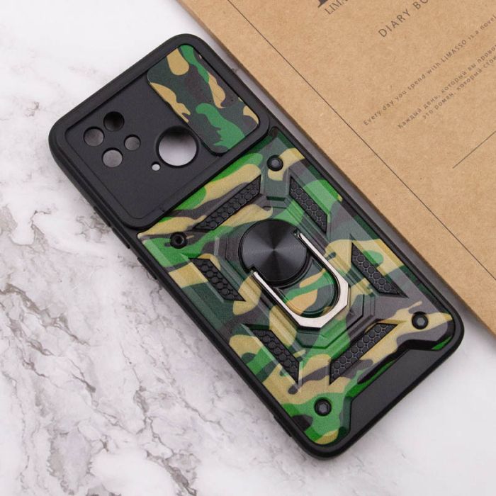 Ударостійкий чохол Camshield Serge Ring Camo для Xiaomi Redmi 10C
