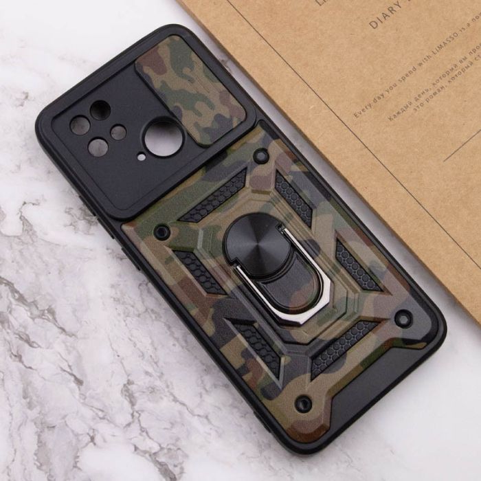 Ударостійкий чохол Camshield Serge Ring Camo для Xiaomi Redmi 10C