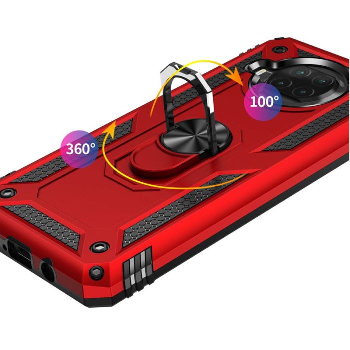 Ударостійкий чохол Serge Ring for Magnet для Xiaomi Mi 10T Lite / Redmi Note 9 Pro 5G