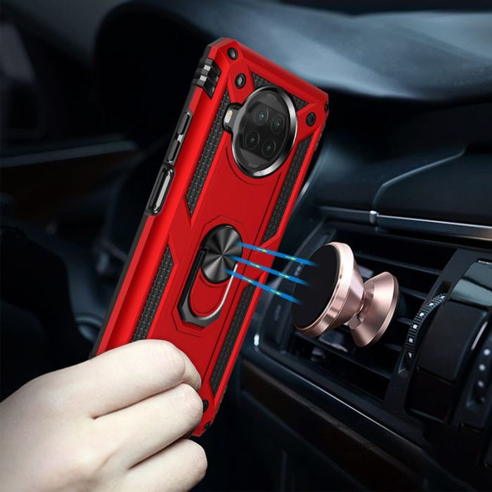Ударостійкий чохол Serge Ring for Magnet для Xiaomi Mi 10T Lite / Redmi Note 9 Pro 5G