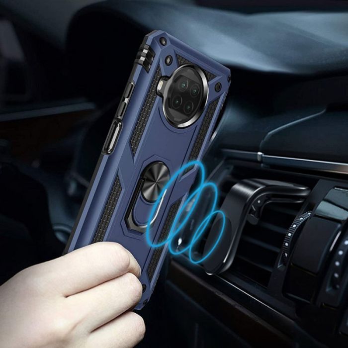 Ударостійкий чохол Serge Ring for Magnet для Xiaomi Mi 10T Lite / Redmi Note 9 Pro 5G