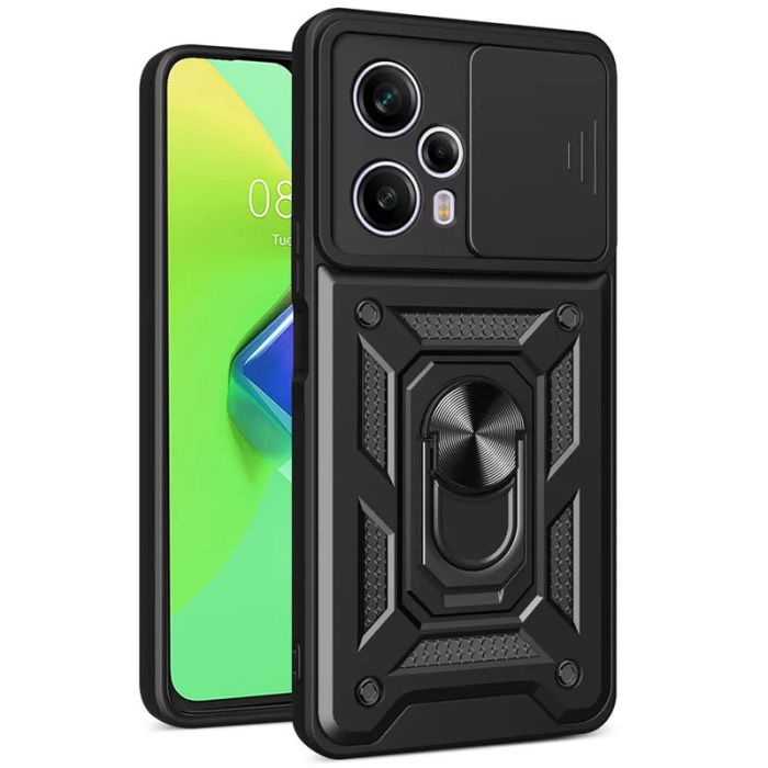 Ударостійкий чохол Camshield Serge Ring для Xiaomi Poco F5 / Note 12 Turbo