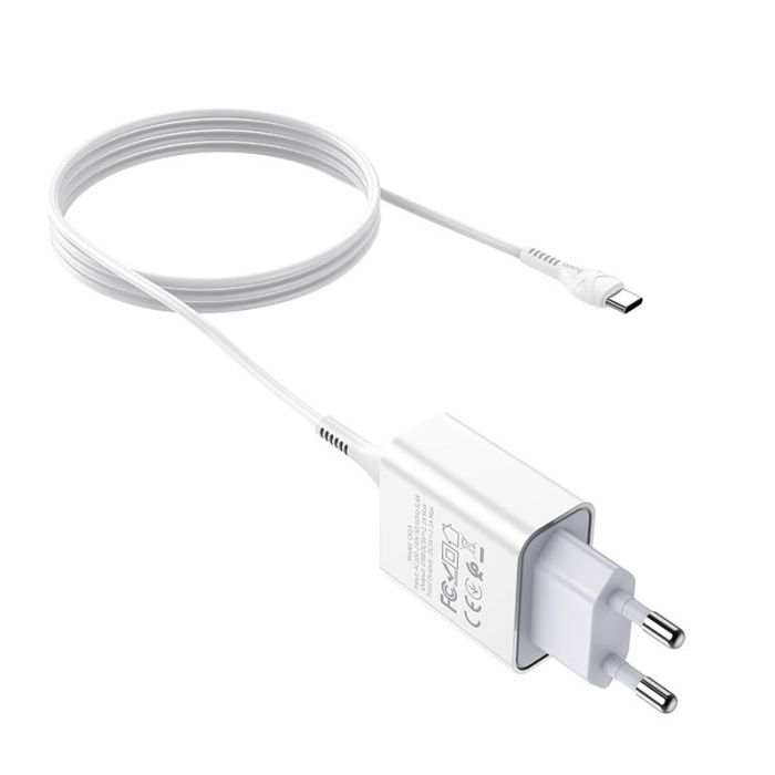 МЗП Hoco C81A Asombroso 2.1A (1USB-A) + кабель USB to Type-C