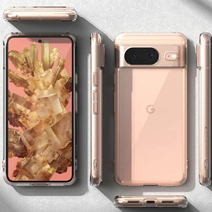 TPU чохол Epic Transparent 1,5mm Full Camera для Google Pixel 8
