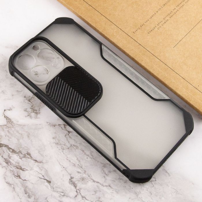 Чохол Camshield matte Ease TPU зі шторкою для Apple iPhone 13 Pro (6.1")