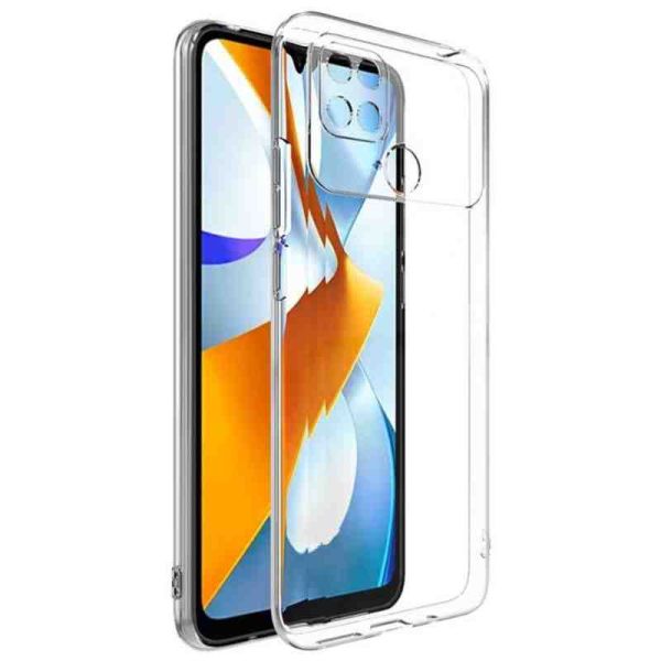 TPU чохол Epic Transparent 1,5mm Full Camera для Xiaomi Poco C40