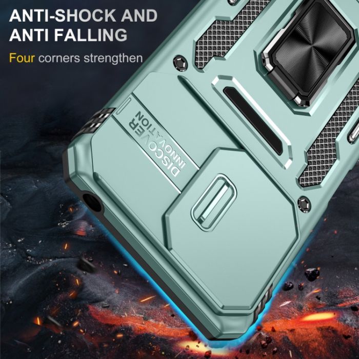 Ударостійкий чохол Camshield Army Ring для Xiaomi Redmi 13C / Poco C65