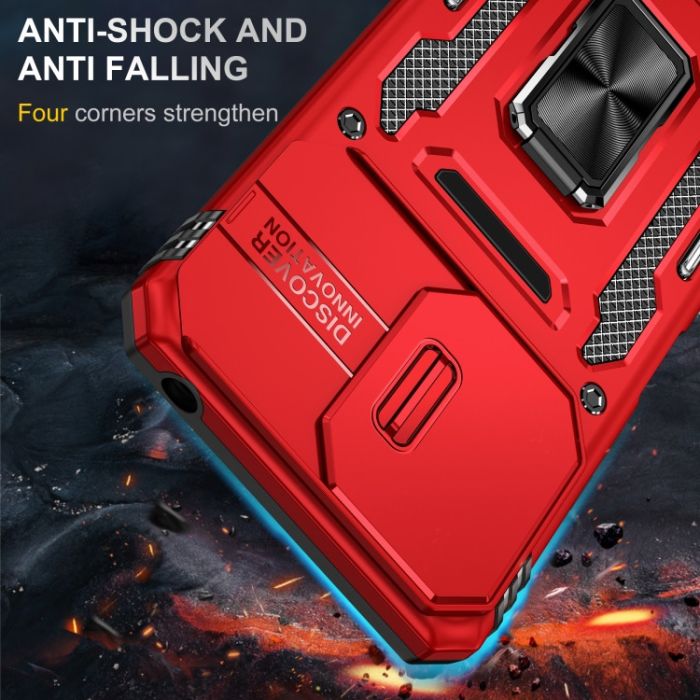 Ударостійкий чохол Camshield Army Ring для Xiaomi Redmi 13C / Poco C65