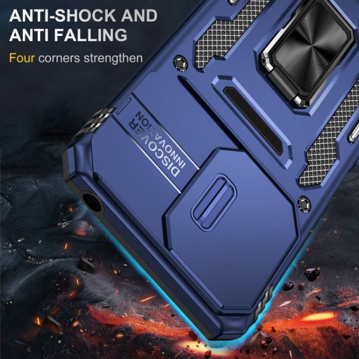 Ударостійкий чохол Camshield Army Ring для Xiaomi Redmi 13C / Poco C65