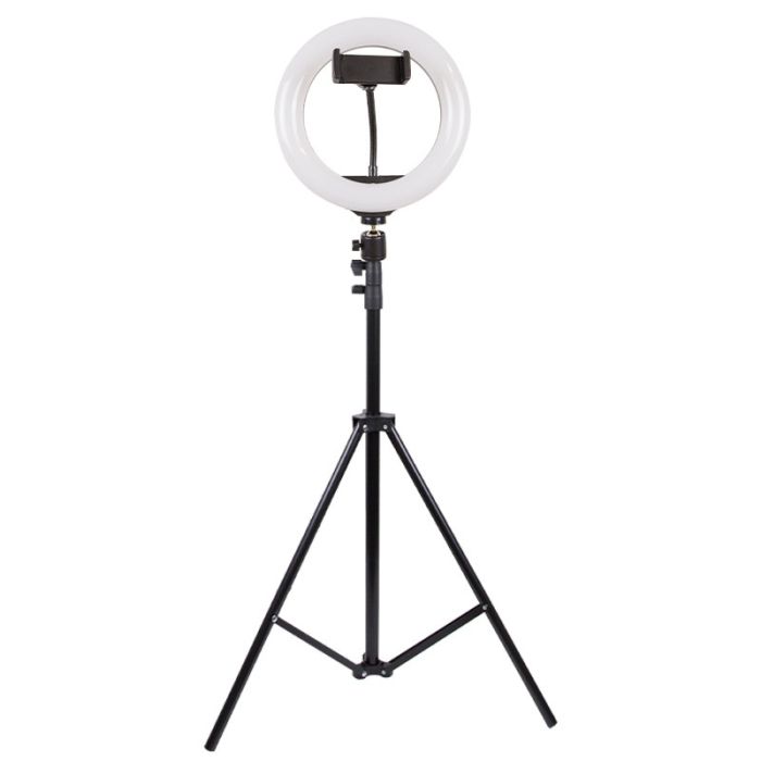 Кільцева світлодіодна LED лампа Arc Ring 8" + tripod 2.1m