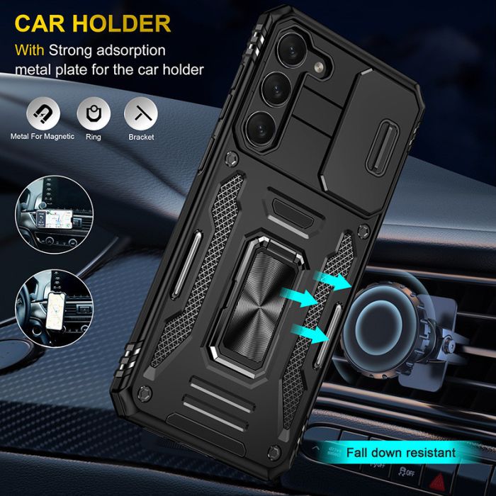 Ударостійкий чохол Camshield Army Ring для Samsung Galaxy S21