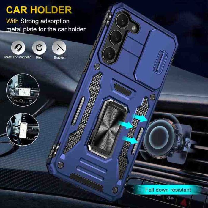 Ударостійкий чохол Camshield Army Ring для Samsung Galaxy S21+