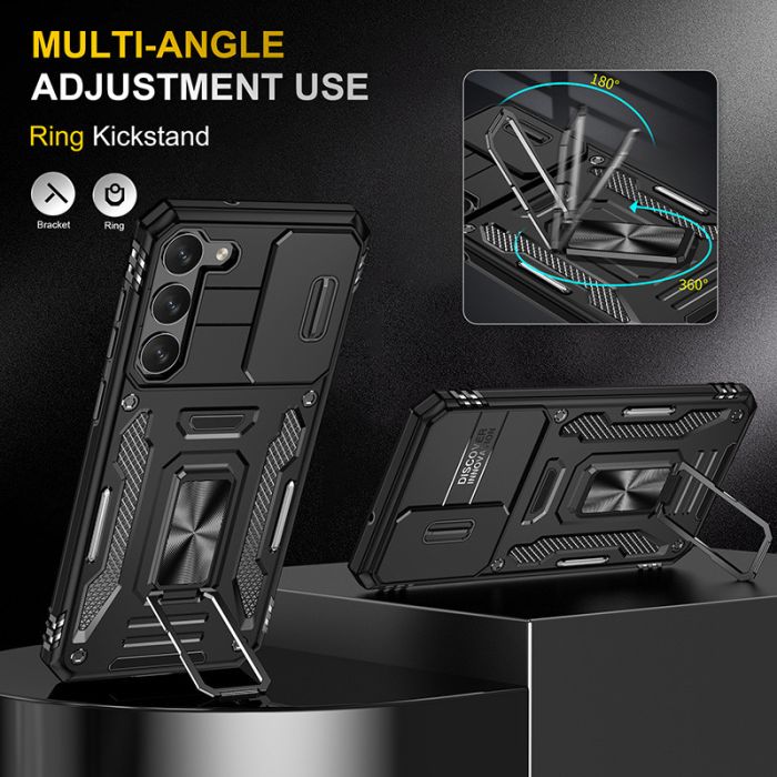 Ударостійкий чохол Camshield Army Ring для Samsung Galaxy S21+