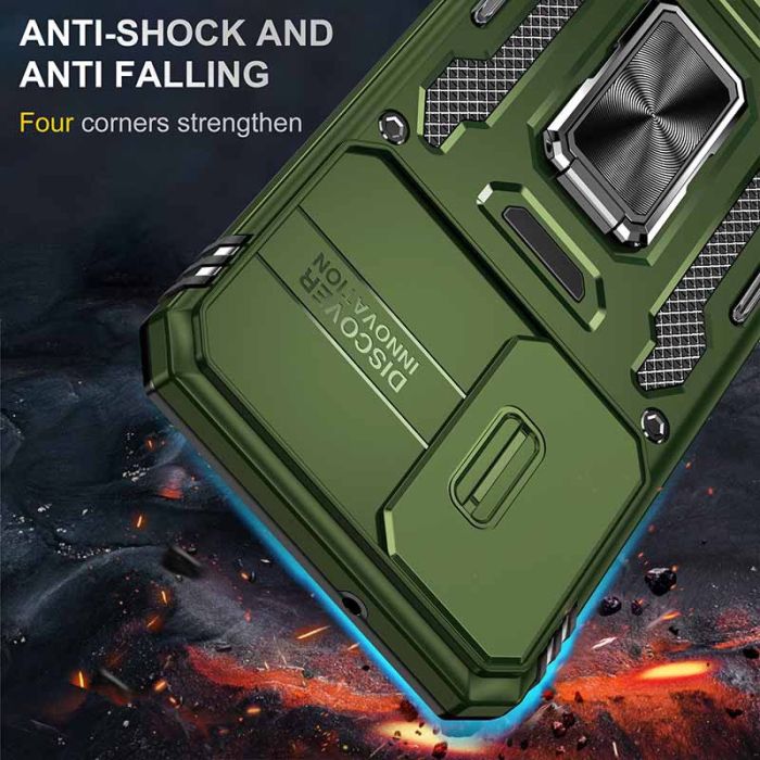 Ударостійкий чохол Camshield Army Ring для Samsung Galaxy S24